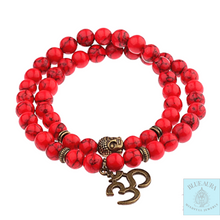 Load image into Gallery viewer, Powerful Agate Ohm Bracelet
