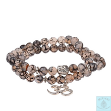 Load image into Gallery viewer, Powerful Agate Ohm Bracelet
