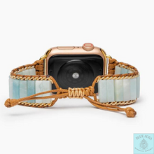Load image into Gallery viewer, Amazonite Protection Apple Watch Band
